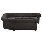 Knightsbridge Tufted Scroll Arm Chesterfield U-shaped Sectional by  Artisan