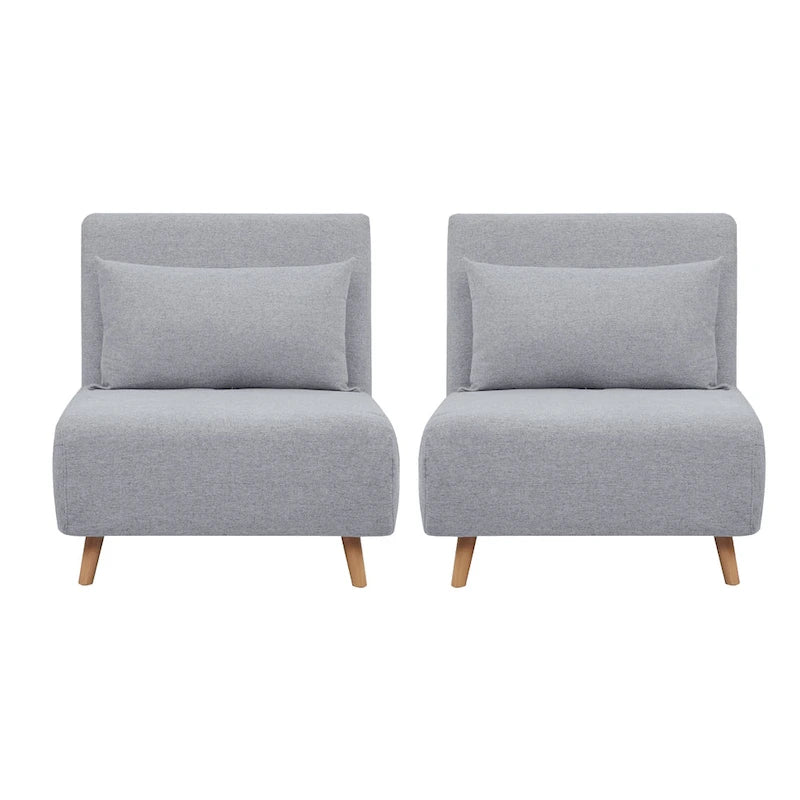 Artdeco Home Tustin Sleeper Chair Set of 2