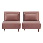 Artdeco Home Tustin Sleeper Chair Set of 2