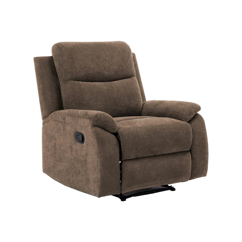 Ronald Transitional Faux Leather Reclining Living Room Sofa Set