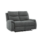 Ronald Transitional Faux Leather Reclining Living Room Sofa Set
