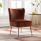 Haven Contemporary Velvet Upholstered Accent Chair
