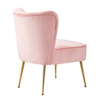 Haven Contemporary Velvet Upholstered Accent Chair