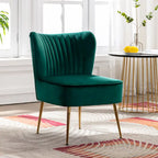 Haven Contemporary Velvet Upholstered Accent Chair
