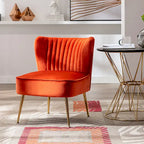 Haven Contemporary Velvet Upholstered Accent Chair