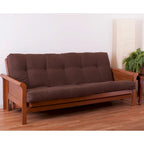 Blazing Needles Renewal Twill Fabric 6-inch Queen-size Futon Mattress