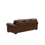 Hydeline Brookfield Top Grain Leather Sofa Set, Sofa and Loveseat