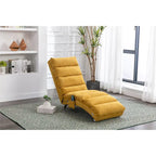 Linen Chaise Lounge Indoor Chair