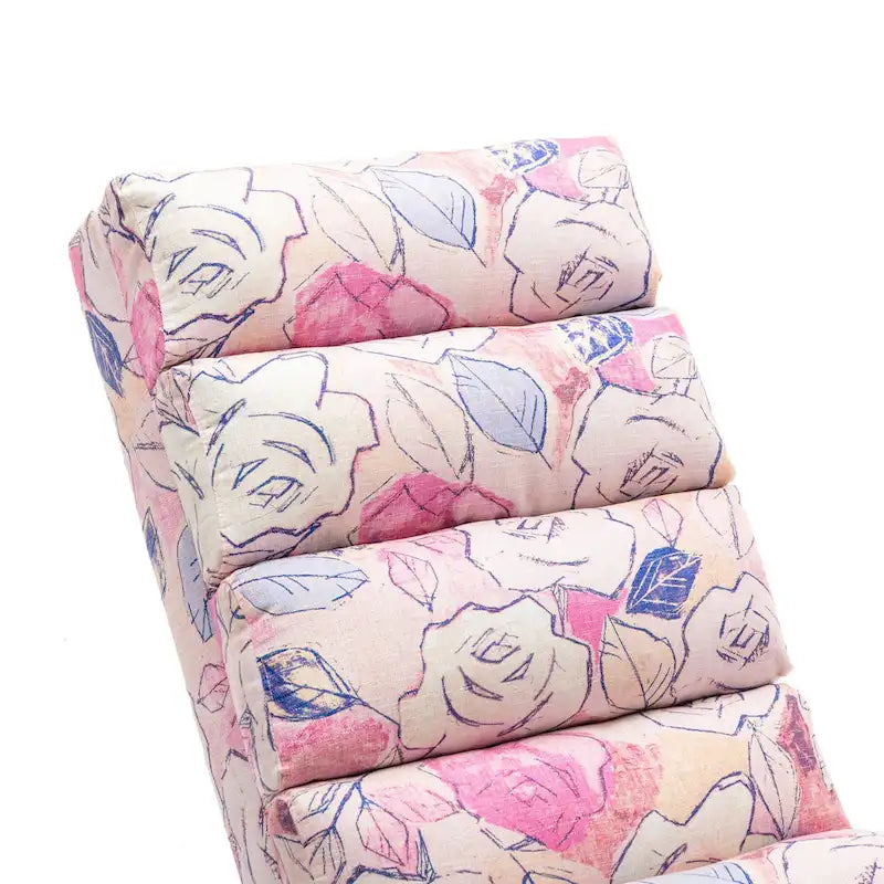 Linen Chaise Lounge Indoor Chair
