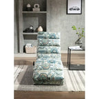 Linen Chaise Lounge Indoor Chair