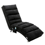 Linen Chaise Lounge Indoor Chair