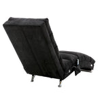 Linen Chaise Lounge Indoor Chair