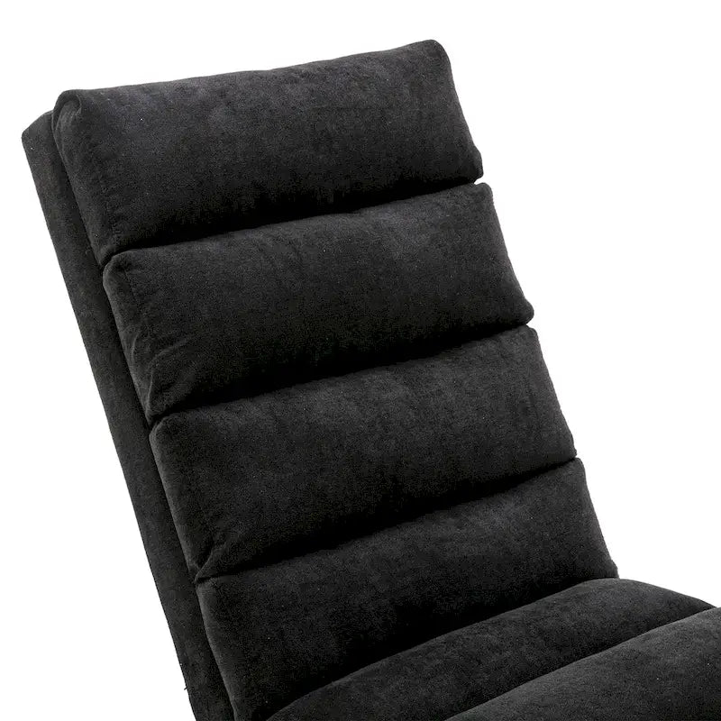 Linen Chaise Lounge Indoor Chair