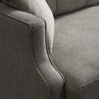 Loveseat With Waterproof Fabric, USB Charge