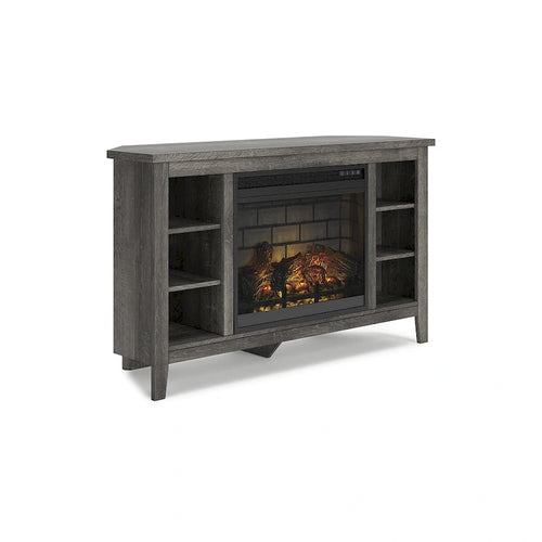 Arlenbry 48 Corner TV Stand with Electric Fireplace - 48W x 15.75D x 28.5H