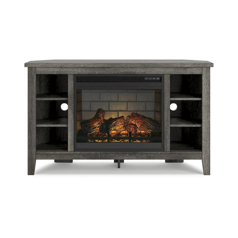 Arlenbry 48 Corner TV Stand with Electric Fireplace - 48W x 15.75D x 28.5H