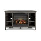 Arlenbry 48 Corner TV Stand with Electric Fireplace - 48W x 15.75D x 28.5H