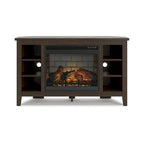 Arlenbry 48 Corner TV Stand with Electric Fireplace - 48W x 15.75D x 28.5H