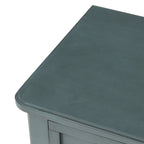 Nestfair Narrow Console Table with 3 Drawers and Shelf