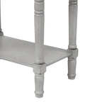 Nestfair Narrow Console Table with 3 Drawers and Shelf