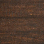 Entertainment Console with Open and Closed Storage Space