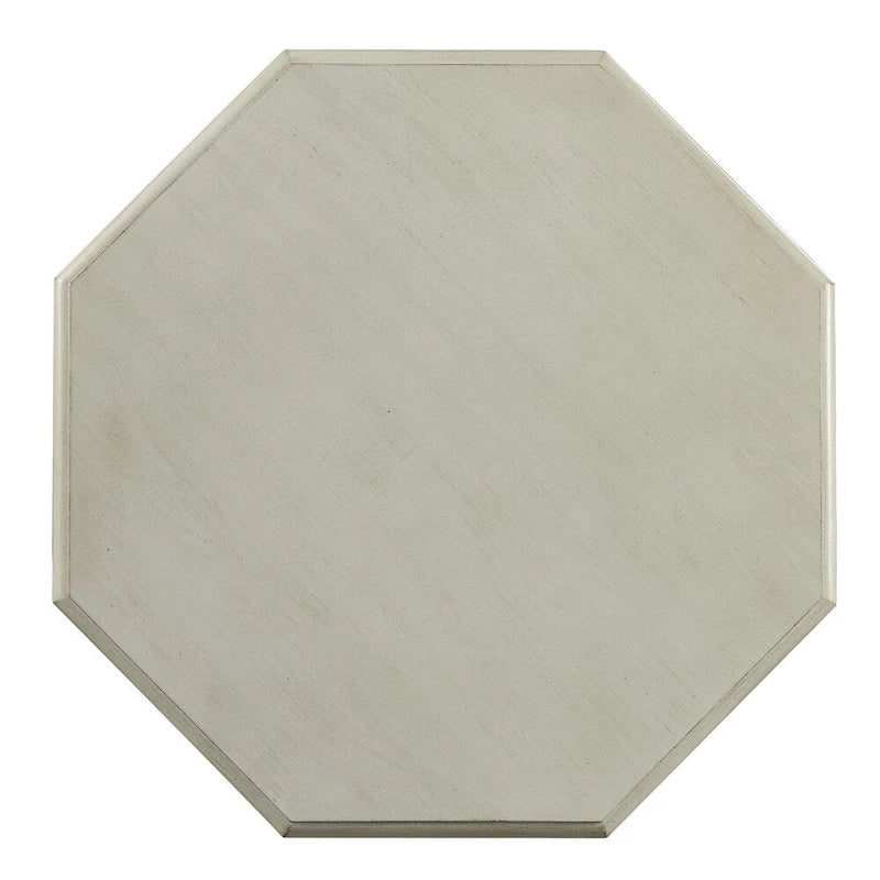 Solid Wood Octagon Side Table - Pedestal Base - 24 - 3 Finish Options
