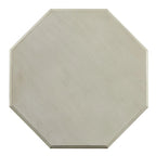 Solid Wood Octagon Side Table - Pedestal Base - 24 - 3 Finish Options