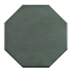 Solid Wood Octagon Side Table - Pedestal Base - 24 - 3 Finish Options