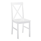 Middlebrook 5-Piece Dining Set with X-Back Side Chairs