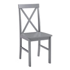 Middlebrook 5-Piece Dining Set with X-Back Side Chairs