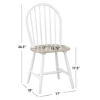 Simple Living Rollo Solid Wood 5-piece Drop-Leaf Dining Set