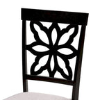 Dallas Modern and Contemporary Wood 7-Piece Dining Set