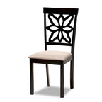 Dallas Modern and Contemporary Wood 7-Piece Dining Set