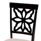 Dallas Modern and Contemporary Wood 7-Piece Dining Set