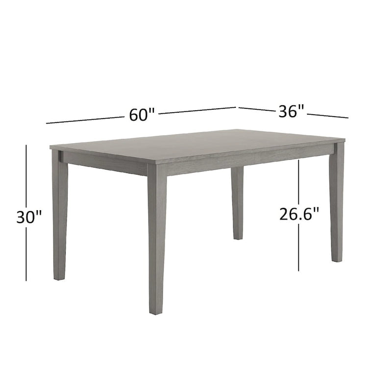 Wilmington II 60-inch Rectangular Dining Table by  Classic