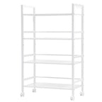 3- OR 4-tier Wheeled Steel Kitchen Island Cart
