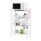 3- OR 4-tier Wheeled Steel Kitchen Island Cart