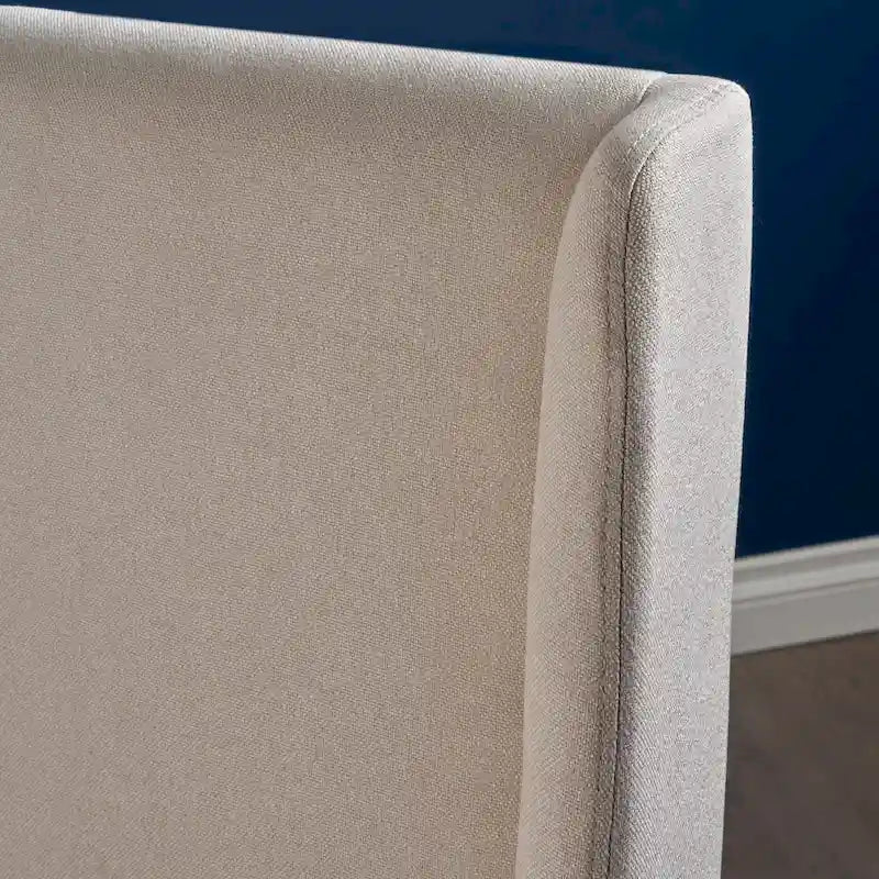 Rory Contemporary Fabric Wingback Dining Chair (Set of 2) by