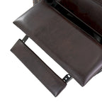 Walder Contemporary Tufted Recliner with Nailhead Trim by