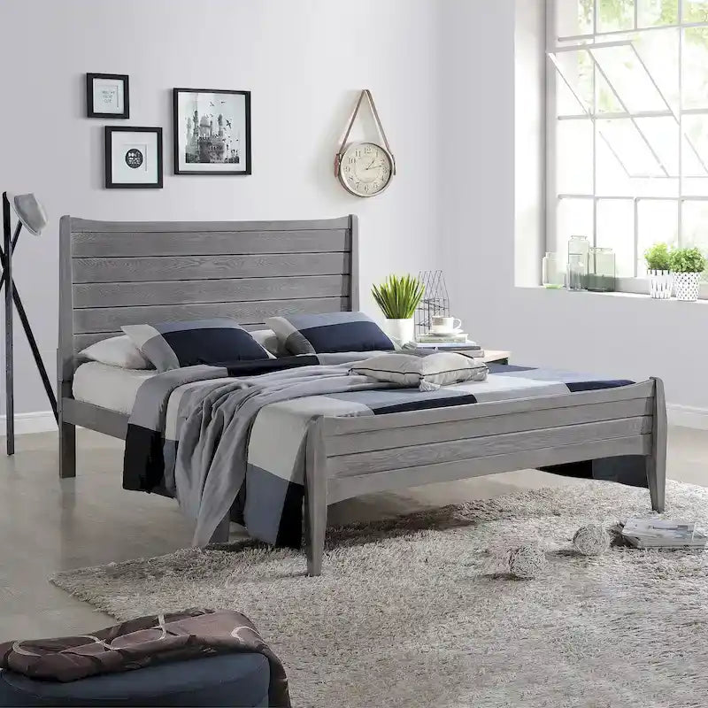 Devonshire Rustic Queen Platform Bed by