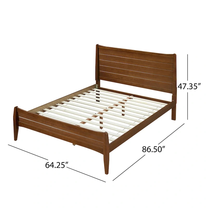 Devonshire Rustic Queen Platform Bed by