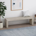 Pannell Farmhouse Acacia Wood Dining Bench by