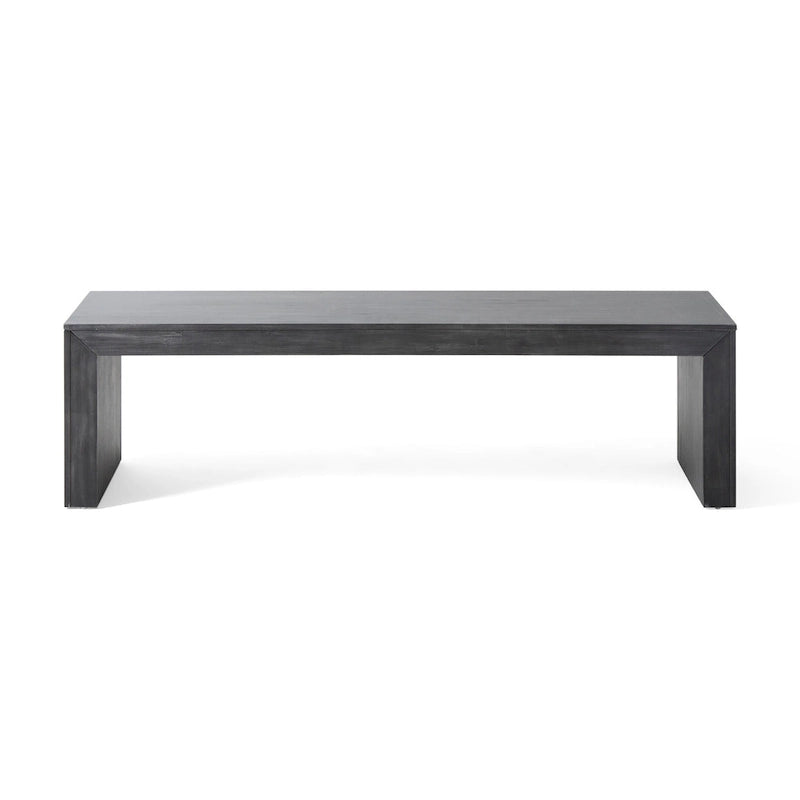 Pannell Farmhouse Acacia Wood Dining Bench by