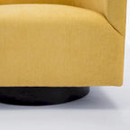 Copper Grove Pregrada Wood-base Swivel Chair