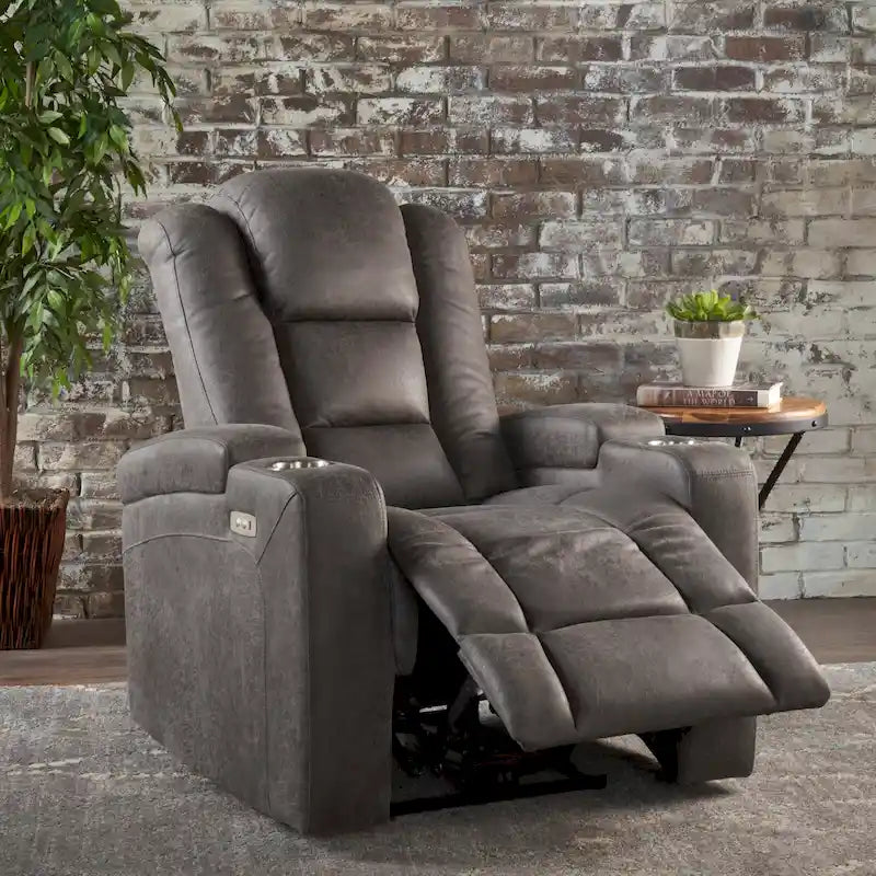 Emersyn Microfiber Power Recliner by