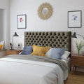 Jezebel Adjustable Velvet Headboard by
