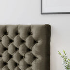 Jezebel Adjustable Velvet Headboard by
