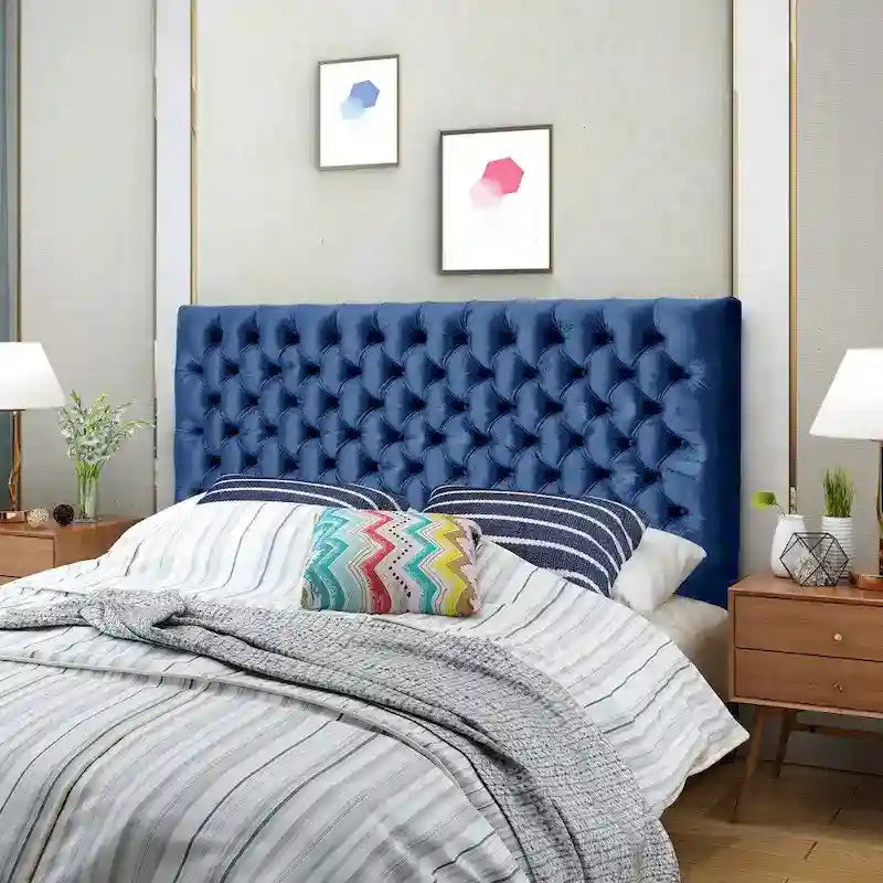 Jezebel Adjustable Velvet Headboard by