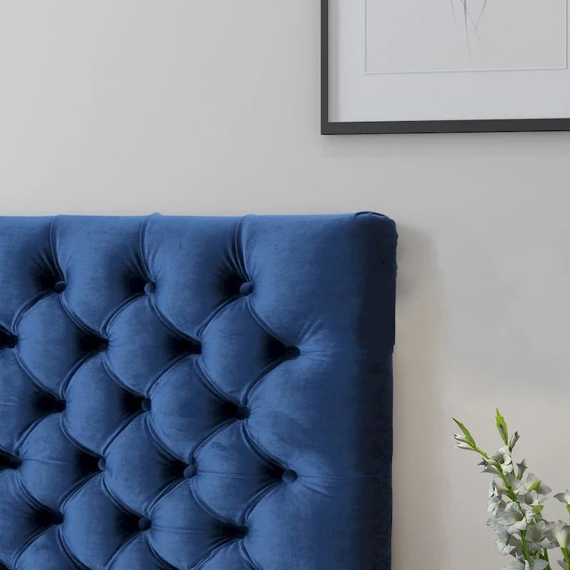 Jezebel Adjustable Velvet Headboard by