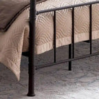 Mowry Industrial King-Size Bed Frame by